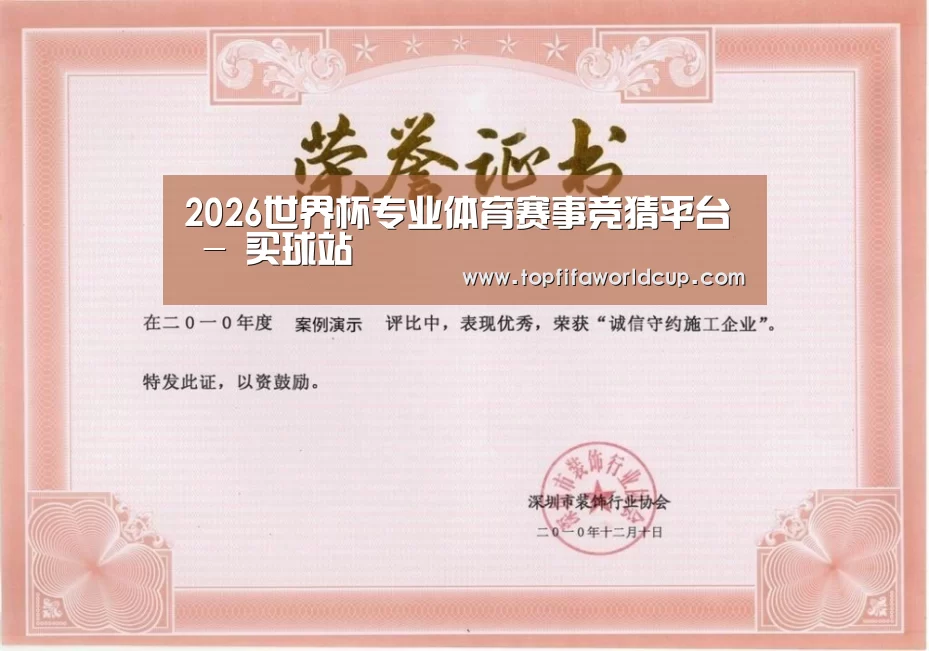 荣誉证书二(图1)
